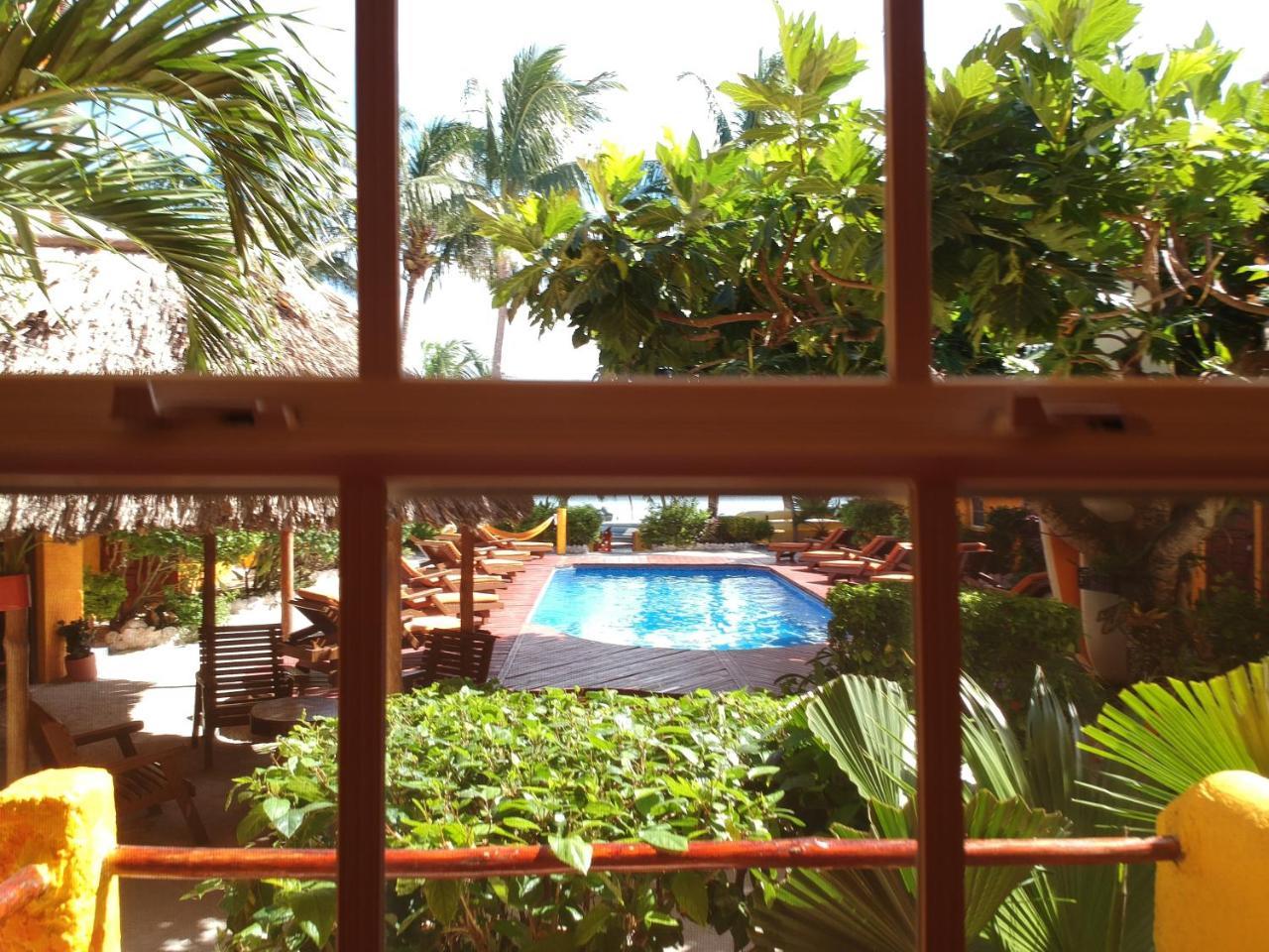 Seaside Cabanas Hotel Caye Corker Luaran gambar
