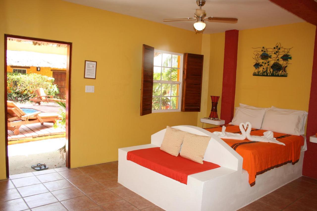 Seaside Cabanas Hotel Caye Corker Luaran gambar