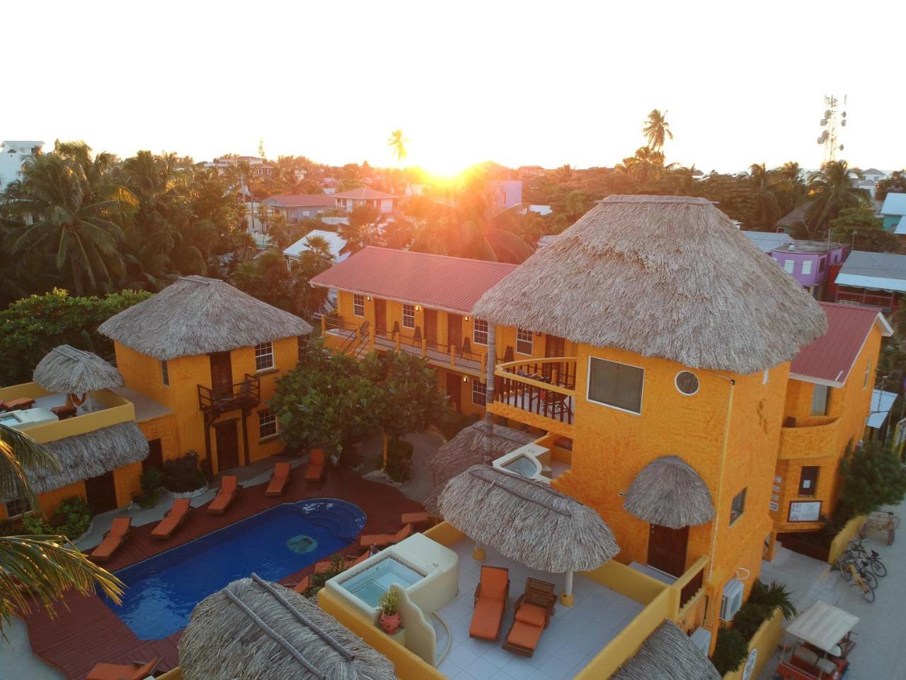 Seaside Cabanas Hotel Caye Corker Luaran gambar