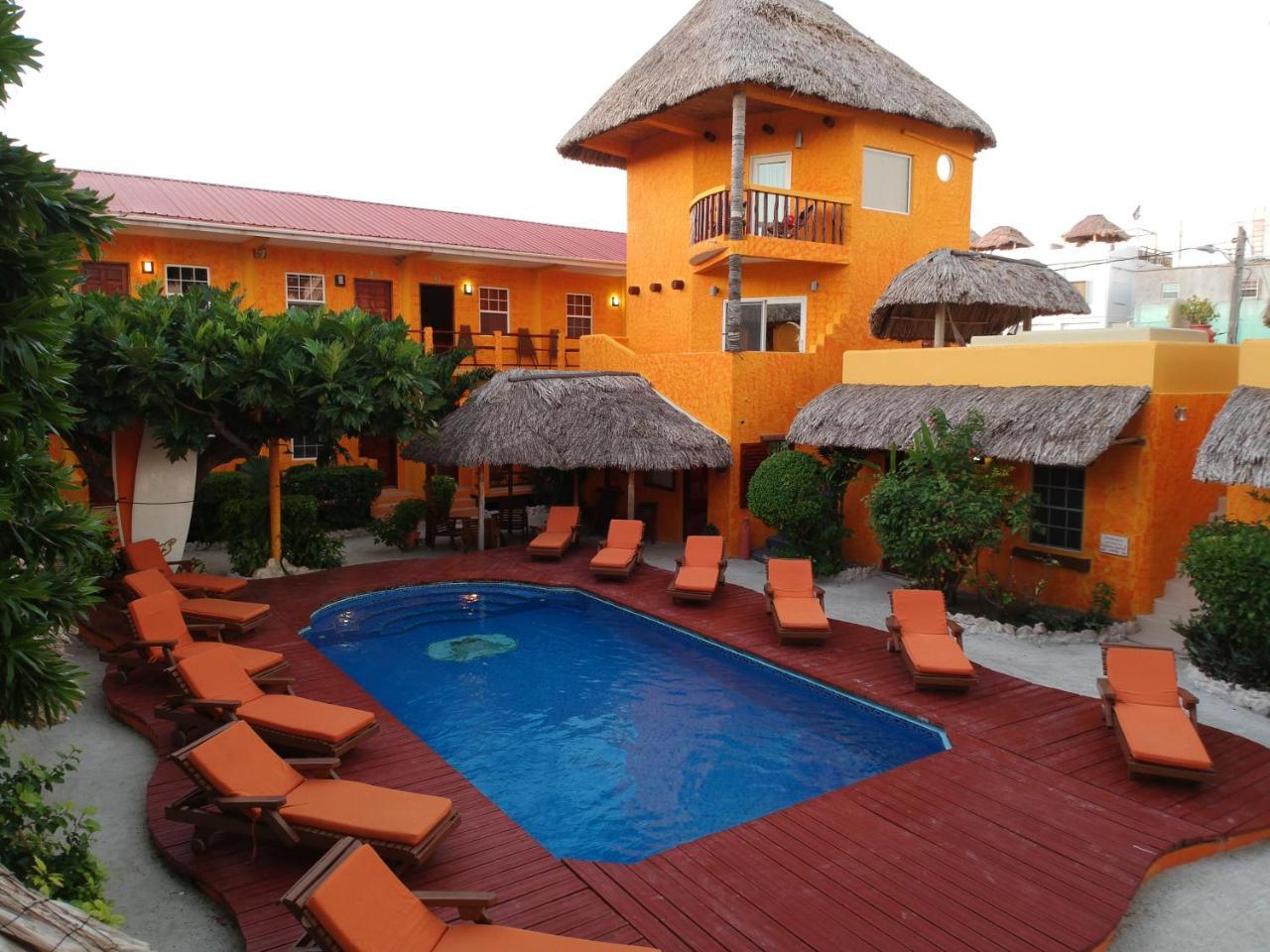 Seaside Cabanas Hotel Caye Corker Luaran gambar