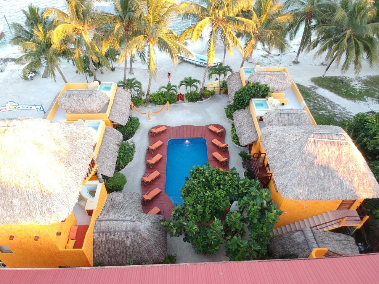 Seaside Cabanas Hotel Caye Corker Luaran gambar