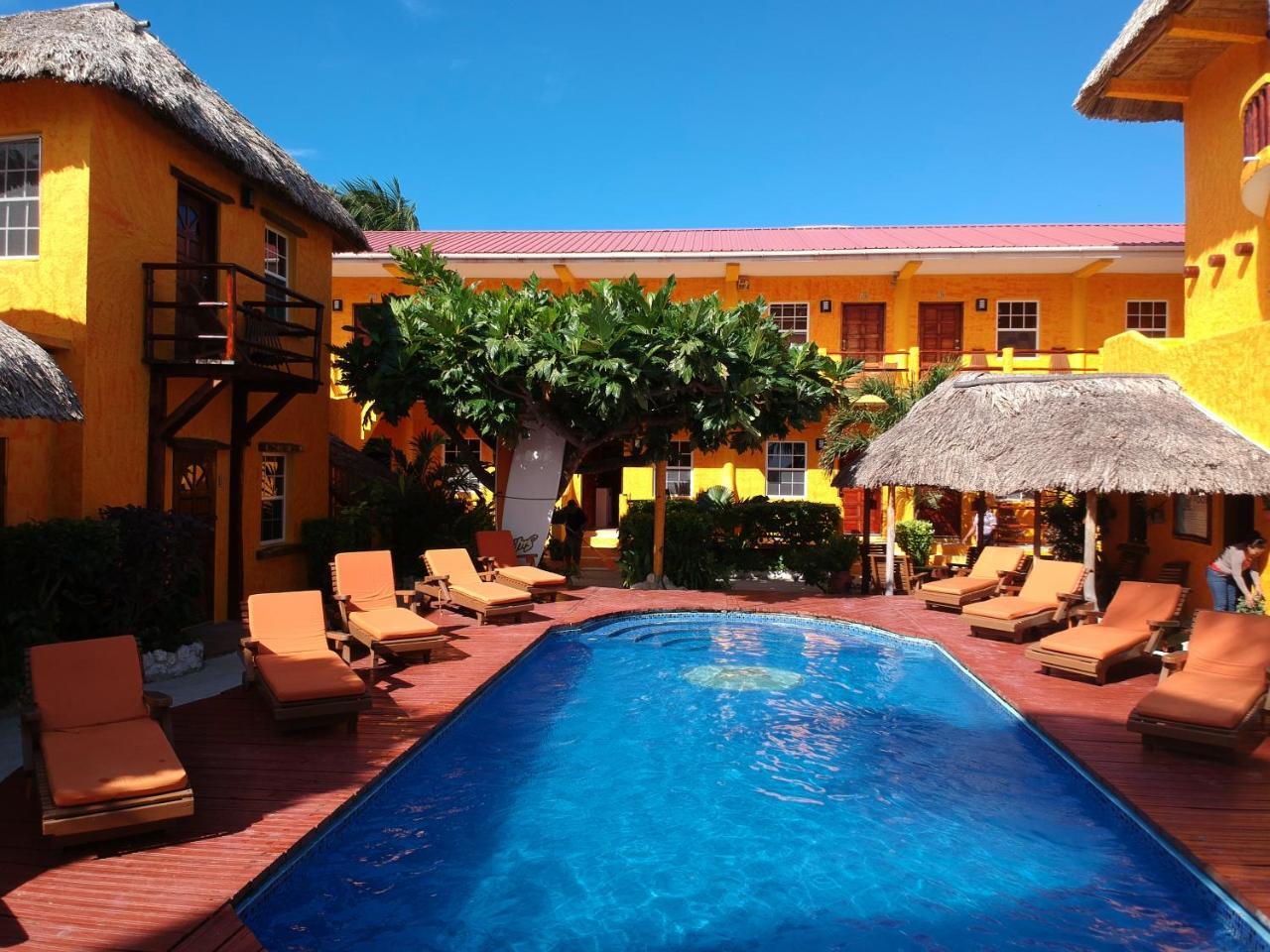 Seaside Cabanas Hotel Caye Corker Luaran gambar